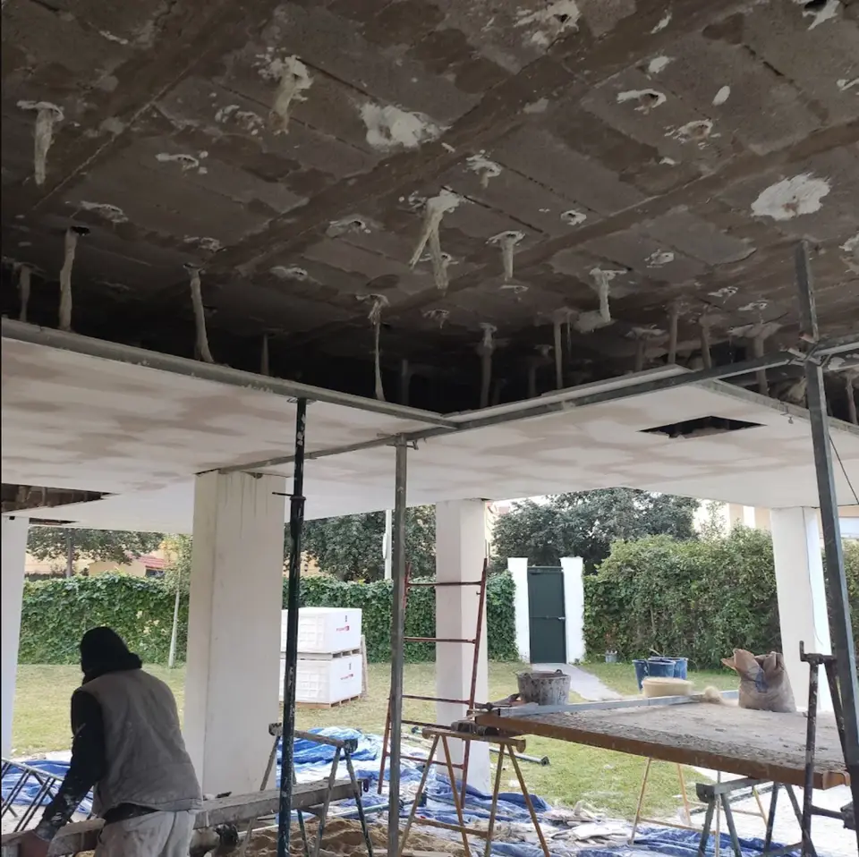 Reparación de techo